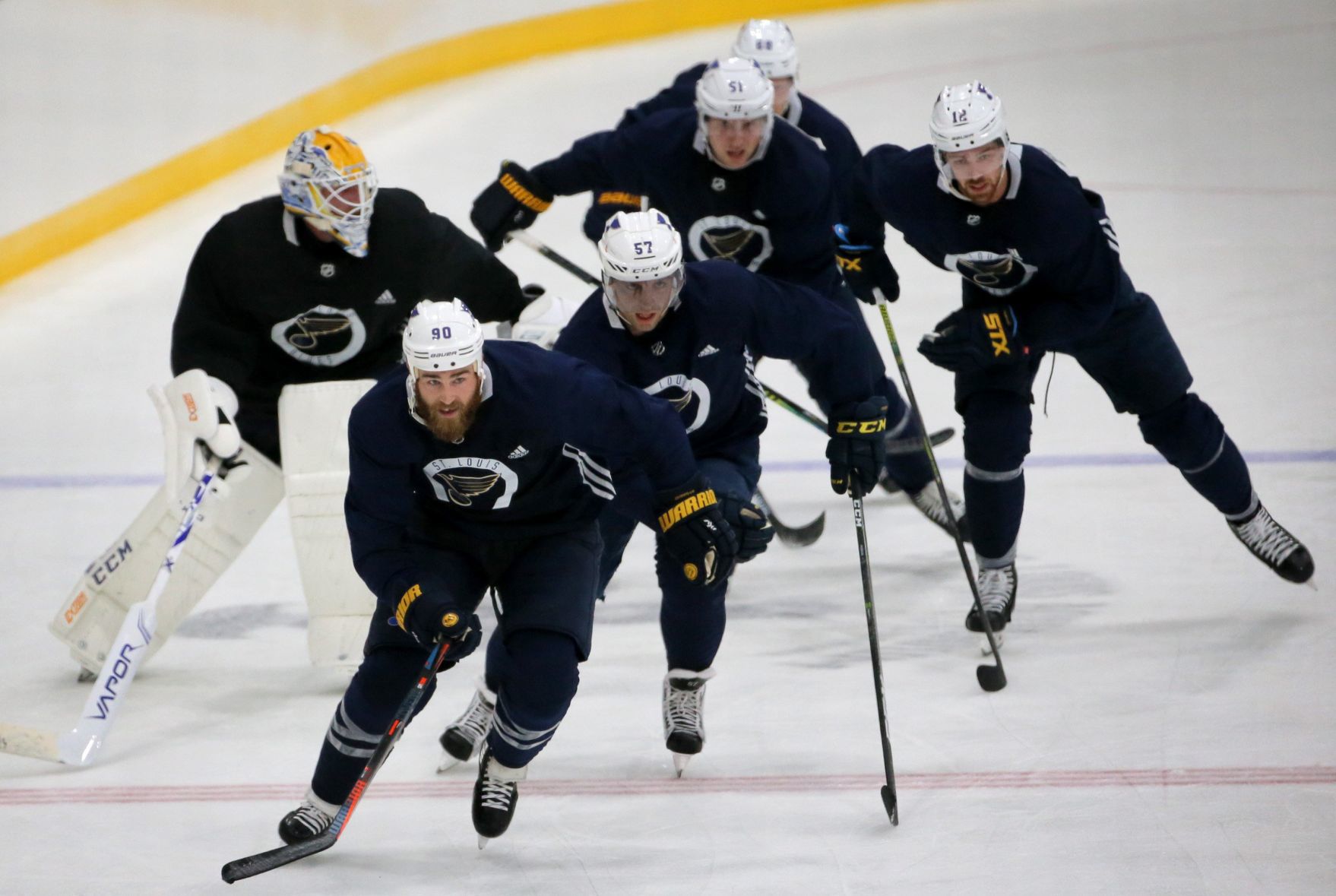 St. Louis Blues pre-season starts